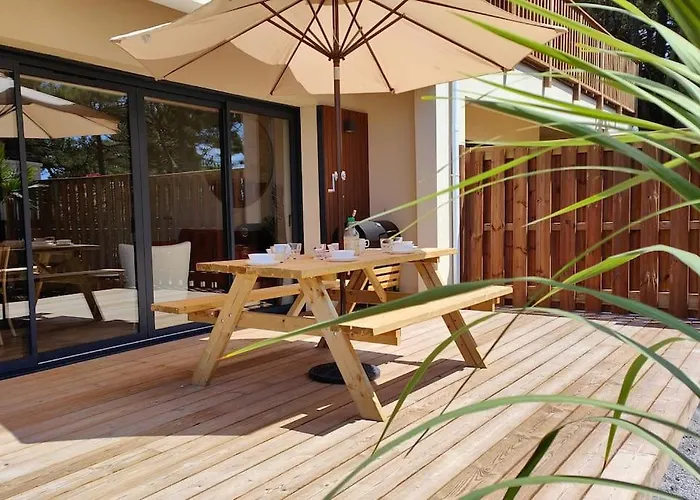 Villa Rose Jacuzzi Vue Lacanau