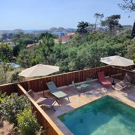 Rose Jacuzzi Vue Villa Lacanau