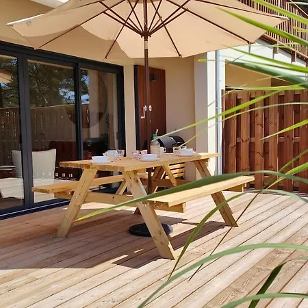 Villa Rose Jacuzzi Vue Lacanau