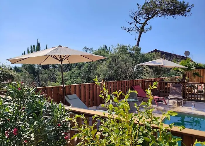 Rose Jacuzzi Vue * Lacanau